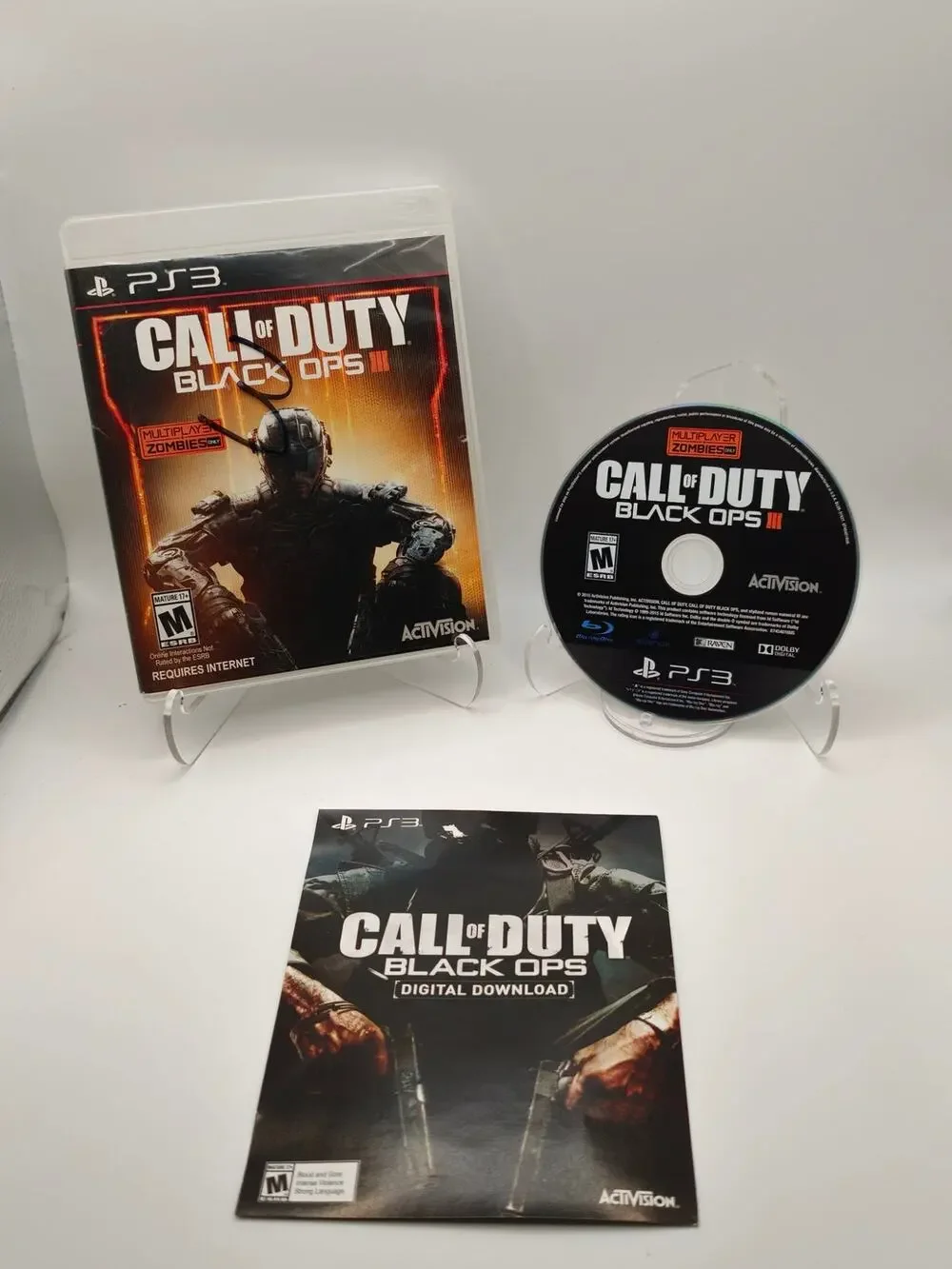 Call of Duty Black Ops III PS3 Multiplayer/Zombies